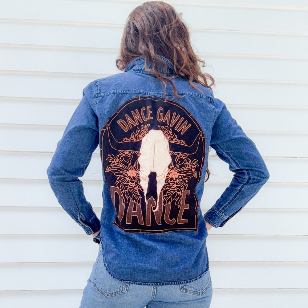Upcycled Old Navy Classic Denim Shirt